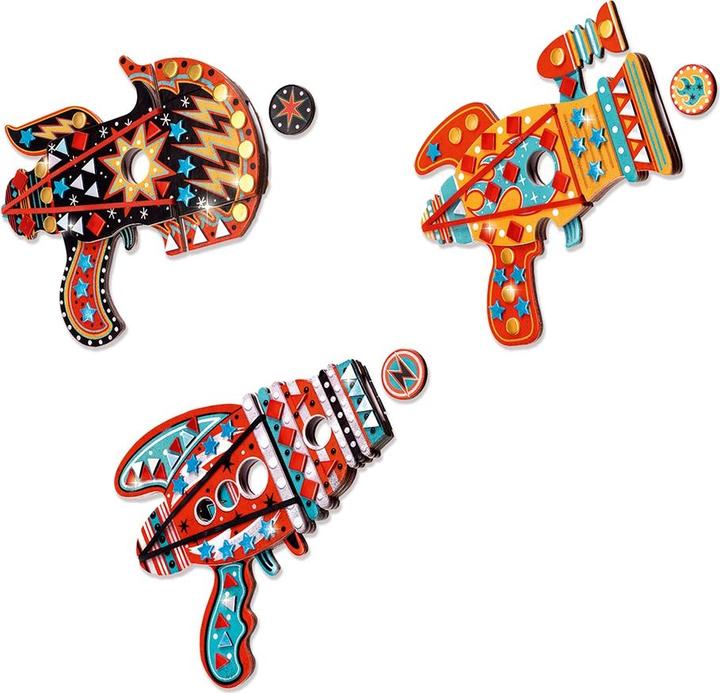 Djeco DIY - 3 Token-Werfer