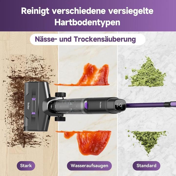 Actual product image Redkey W15 Cordless Wet Dry Vacuum Cleaner (Vacuuming + mopping)