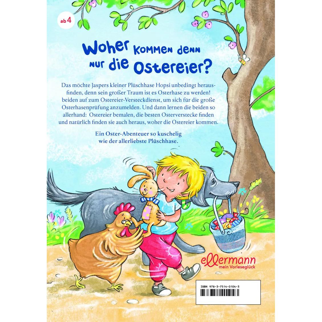 Thumbnail - Eins, Zwei, Drei - Woher kommt das Osterei?, Kinderbücher von Stéffie Becker, Andrea Schütze
