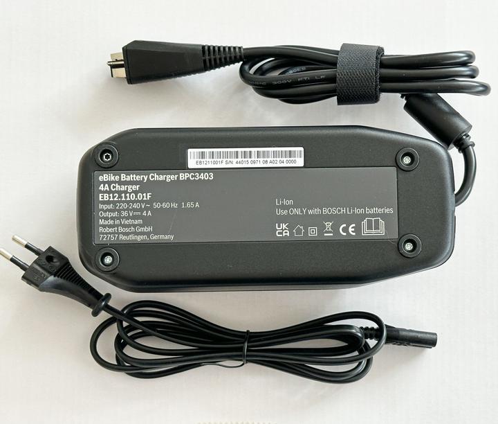Immagine prodotto Bosch eBike Ampere BPC3400 (400 Wh, Caricabatterie per biciclette elettriche)