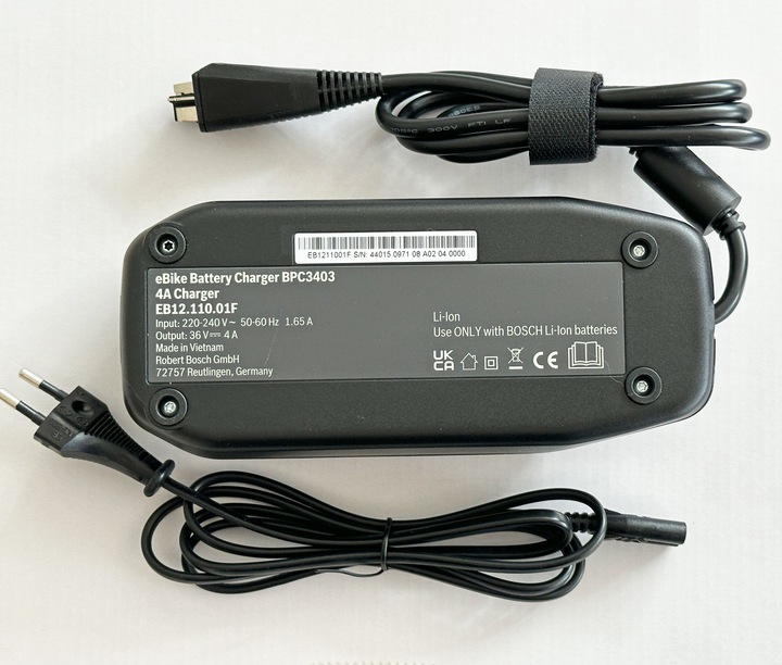 Immagine prodotto Bosch eBike Ampere BPC3400 (400 Wh, Caricabatterie per biciclette elettriche)