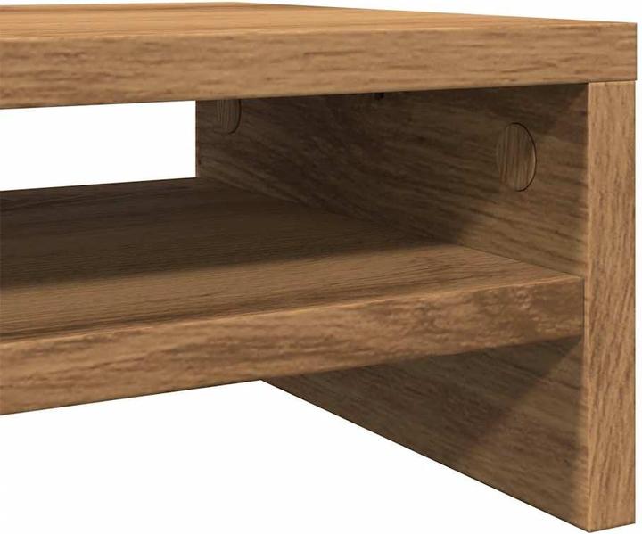 Produktbild VidaXL Monitorständer Artisan-Eiche 42x24x13 cm Holzwerkstoff