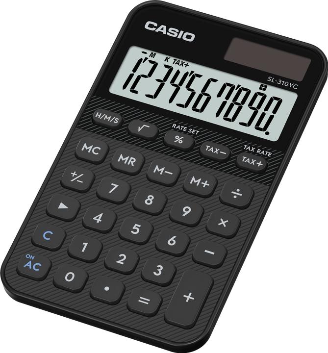 Produktbild Casio SL-310YC-BK schwarz (Batterien, Solarzellen)