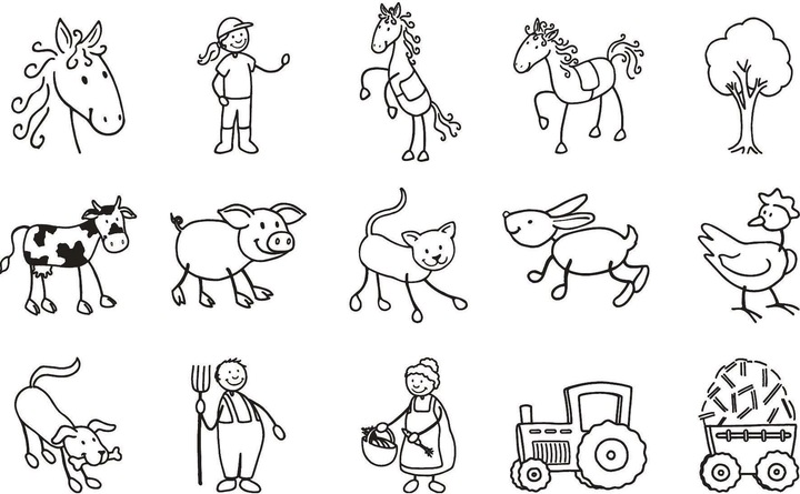 Produktbild Heyda Stempel Set