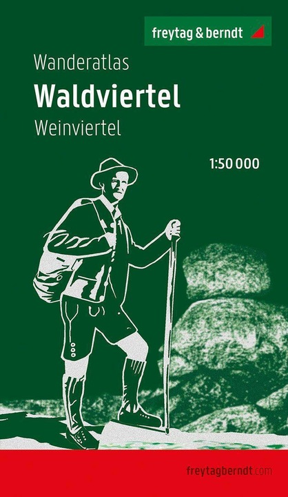 Produktbild Wanderatlas Waldviertel - Weinviertel (Deutsch, freytag & berndt, 2021)
