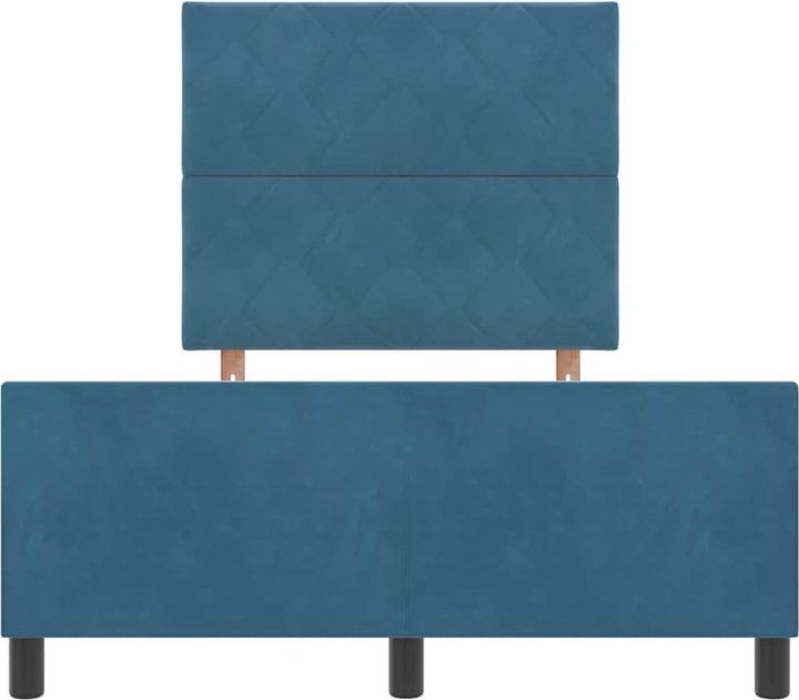 Actual product image vidaXL Modernes Bett (120 x 190 cm)