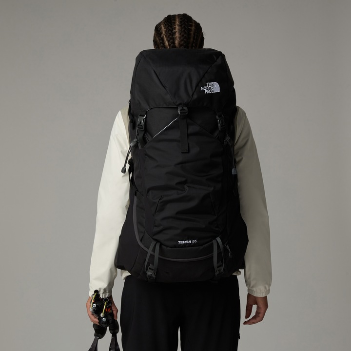 Produktbild North Face Rucksack terra 55-tnf schwarz-asphaltgrau-npf-l/xl DIE NORDWAND (55 l)