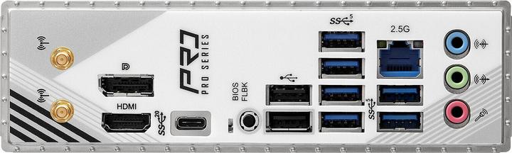 Productafbeelding AsRock B860 Pro RS WiFi DDR5 Intel S detailhandel (Socket S1, Intel B860, ATX)