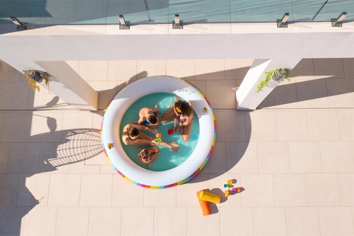 Actual product image Bestway Family Pool Rainbow Dreams™ Ø 206 x 51 cm