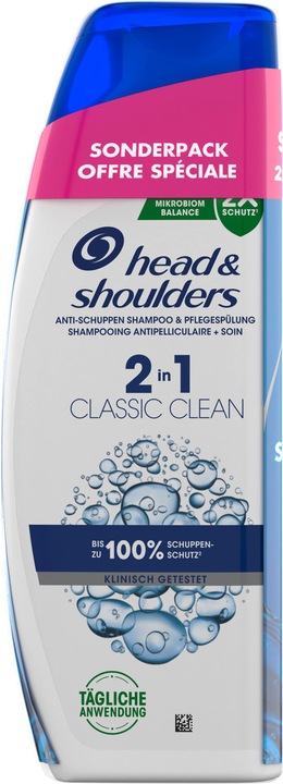 Image du produit Head & Shoulders Classic Clean 2in1 (250 ml, Shampoing liquide)