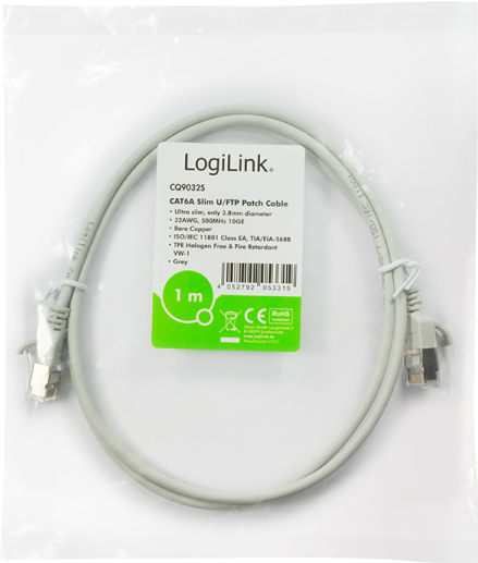 Immagine prodotto LogiLink Cavo di rete (STP, CAT6a, 0.50 m)