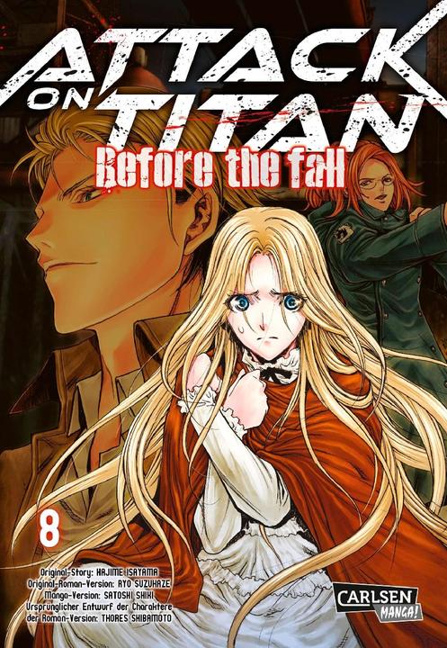 Produktbild Attack on Titan - Before the Fall 8 (Deutsch, Hajime Isayama, 2017)