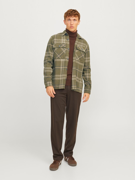 Image du produit Jack & Jones Jprraymond Melange Check Ls Overshirt Sn (XL)