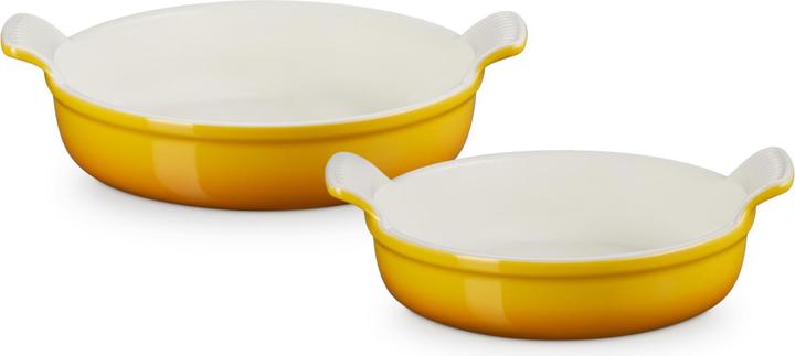 Image du produit Le Creuset Set de plats à four ronds Tradition 20/24 cm Nectar