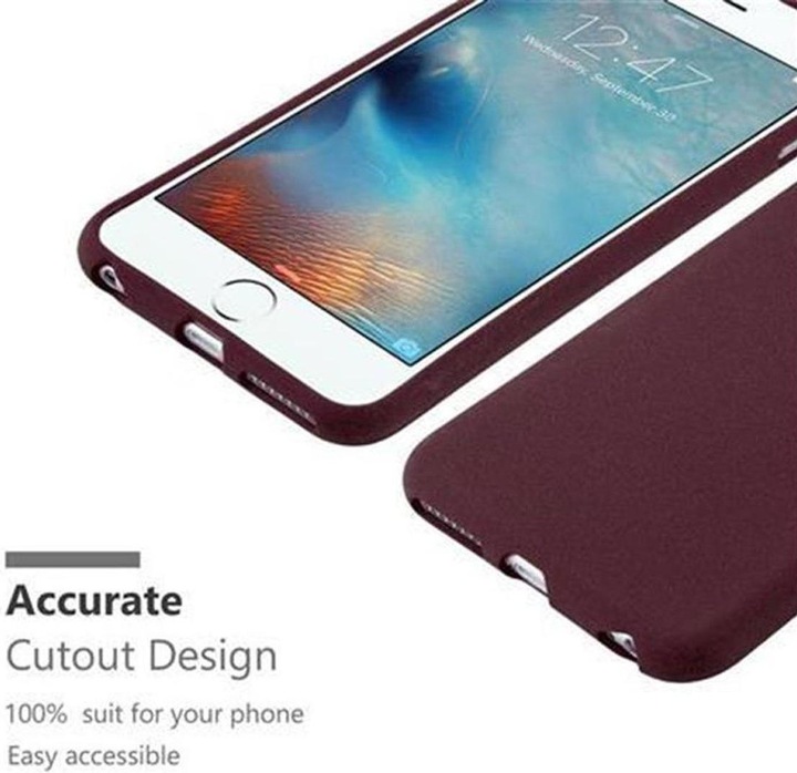 Produktbild Cadorabo TPU Frosted Cover (Apple iPhone 6)