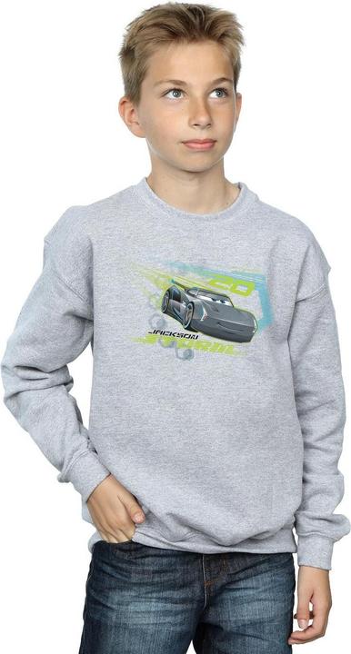 Actual product image Disney Boys Cars Jackson Storm Sweatshirt (128)