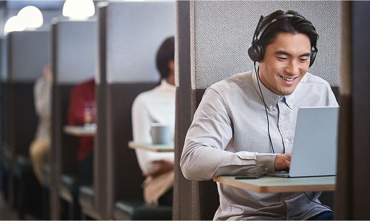 Actual product image Jabra EVOLVE2 30 SE USB-A UC (Cable, USB-A)