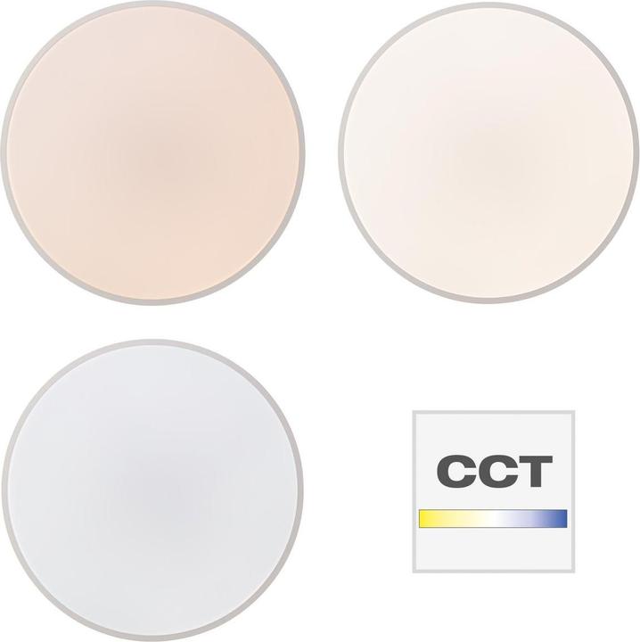 Image du produit Brilliant Slimline LED 60W DE+RC 6800lm 3000-6500K Applique et plafonnier 49cm (6800 lm)