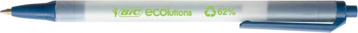 Image du produit Bic Stylo à bille Ecolutions 0.32 mm, Semitransparent (Bleu, 1x)