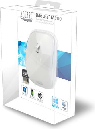 Actual product image Adesso Bluetooth 3-Button Mouse (Wireless)