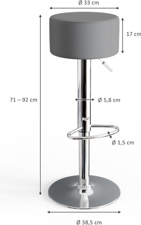 Produktbild Vicco Barhocker 2er Set
