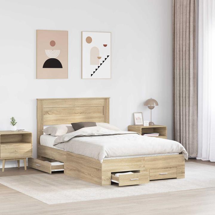 Image du produit vidaXL Bettrahmen (135 x 190 cm)