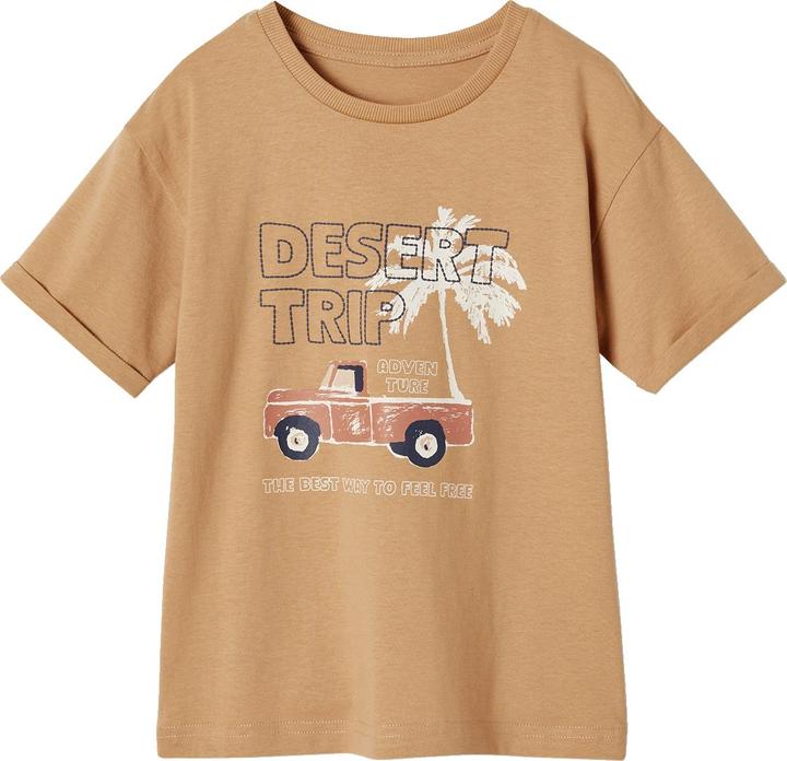 Image du produit Vertbaudet Jungen T-Shirt mit Pick-up und Recycling-Baumwolle (140)