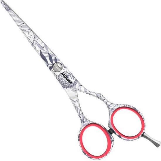 Image du produit Jaguar Ciseaux de coupe de cheveux Flamingo 5.5" 45255-28 White Line (13.97 cm)