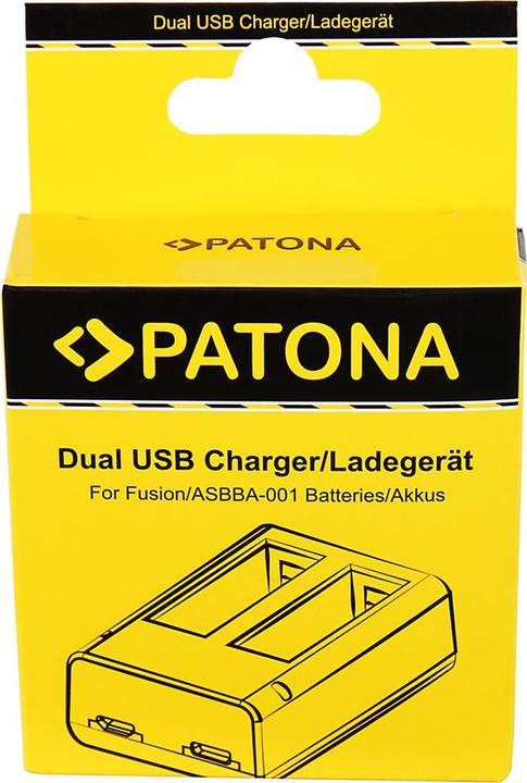 Image du produit Patona Double chargeur GoPro Fusion, 4.4V
