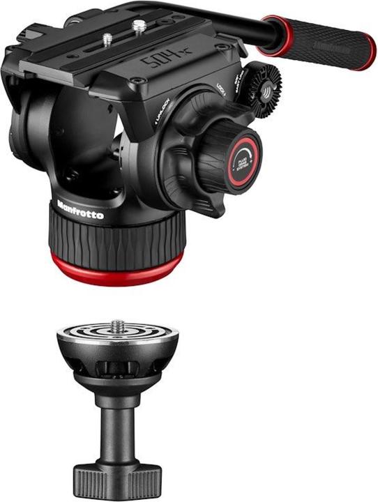 Immagine prodotto Manfrotto 504 e Alu Twin MS (Metallo)