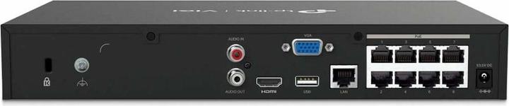 Actual product image TP-Link VIGI NVR1008H-8MP - NVR, 8 channels, 8x PoE (Network Video Recorder (NVR))