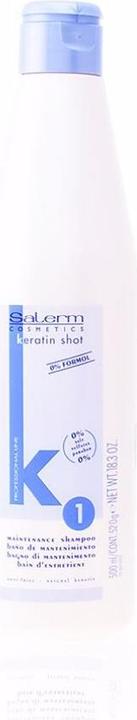 Actual product image Salerm Keratin Shot Maintenance Shampoo (500 ml, Liquid shampoo)