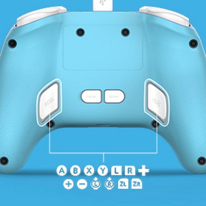Produktbild PowerA NSW2 Controller Advantage wired Mushroom Kingdom (Switch 2)
