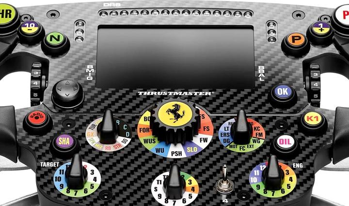 Actual product image Thrustmaster AddOn Thrustm. Ferrari SF25 Edition Lenkrad (KON/PC) retail (PC, PS4, PS5, Xbox One S, Xbox Series X)