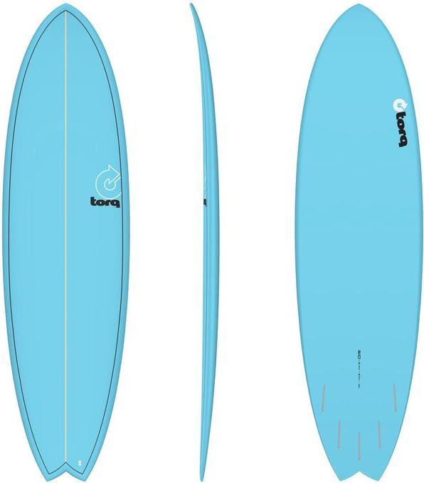 Torq Surfboard Epoxy TET 6.10 MOD Pesce Blu
