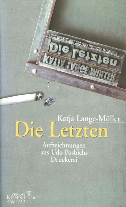 Produktbild Die Letzten (Deutsch, Katja Lange-Müller, 2000)
