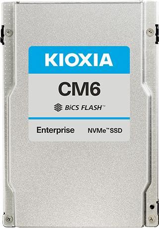 Actual product image Kioxia CM6-R Series KCM61RUL30T7 - SSD - (30720 GB, 2.5")