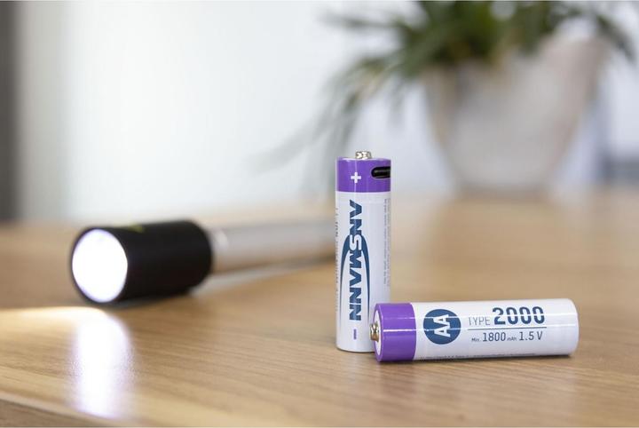 Image du produit Ansmann Batterie Li-Ion Premium (4 pcs, AA, 1800 mAh)