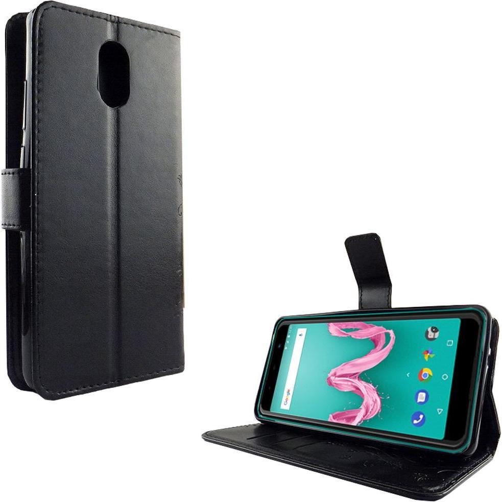 König Design Hülle Handy Schutz für Wiko Lenny 5 Case Cover Tasche Wallet Etui Handyhülle Neu (Wiko Lenny 5), Smartphone...