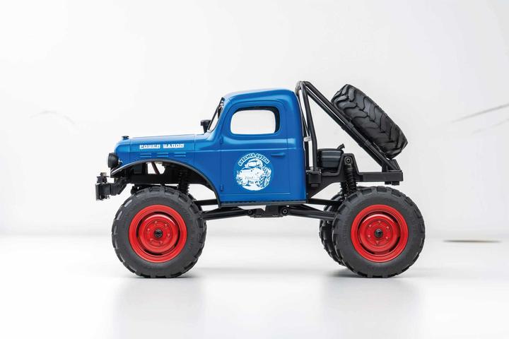 Actual product image FMS FCX24 Power Wagon Mud-Racer 1:24 blue - RTR 2.4GHz (RTR Ready-to-Run)