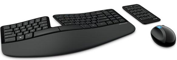 Microsoft L5V-00013 USB QWERTY-toetsenbord Zwart (IT, Draadloze)