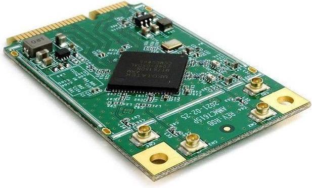 Productafbeelding Alfa Network AWMC7615P - Dual-band, Dual-concurrent (DBDC) mini PCIe WiFi5 Wave2 (802.11ac) kaart (Mini PCI Express)