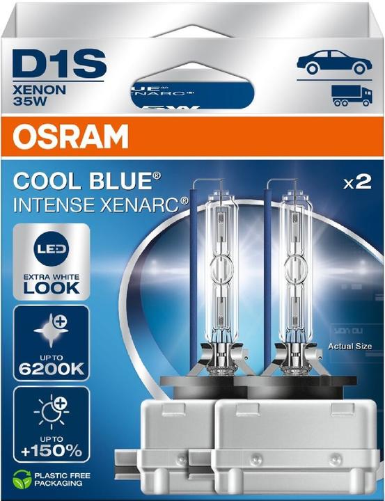 Immagine prodotto Osram Lampadina Xenon Cool Blue D1S 35W 85V (D1S)