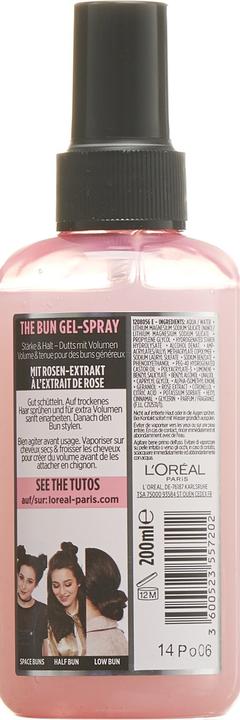 Image du produit L'Oréal Paris Stylista The Bun Gel Spray (200 ml)