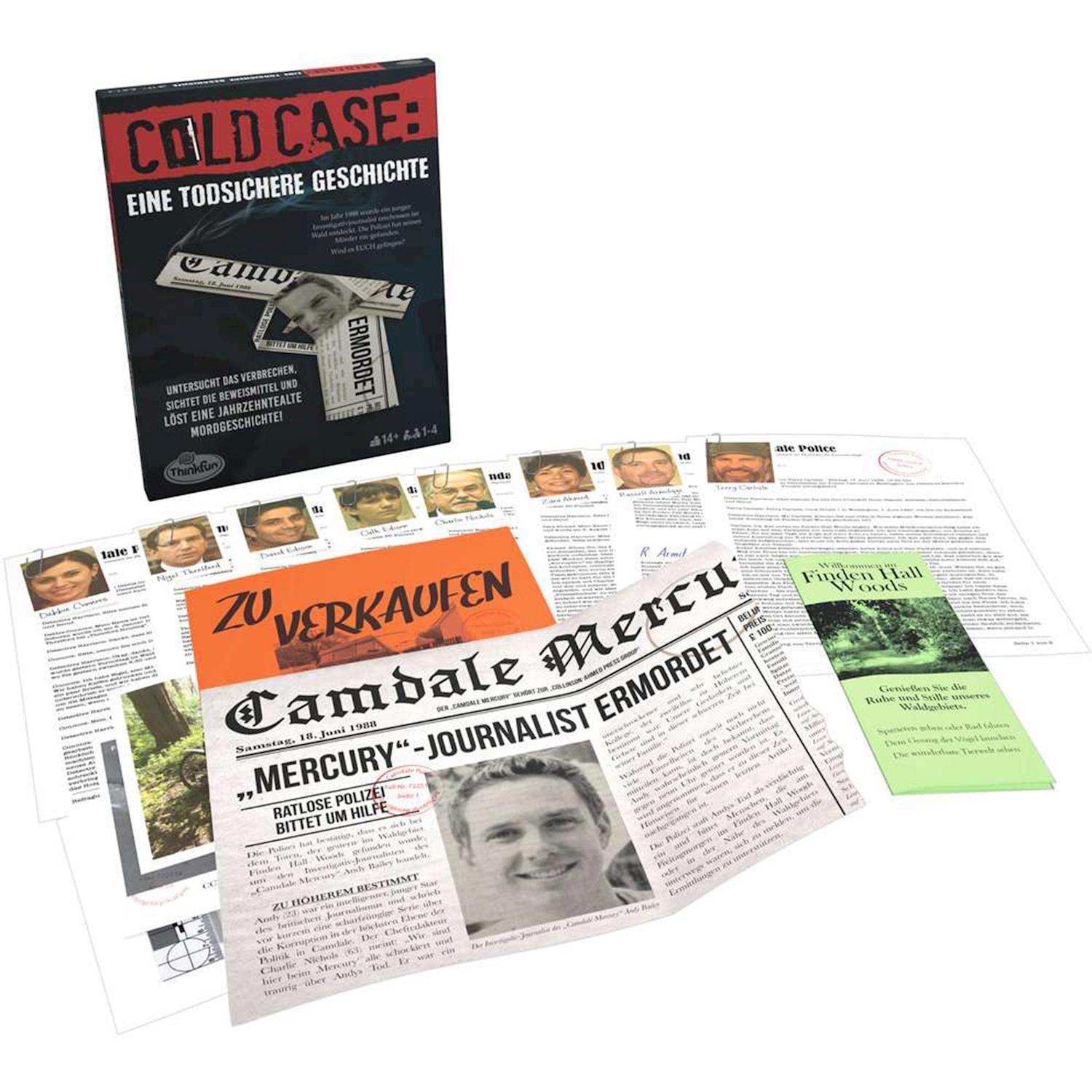 Thumbnail - Thinkfun Cold Case: Eine todsichere Geschichte (Deutsch)