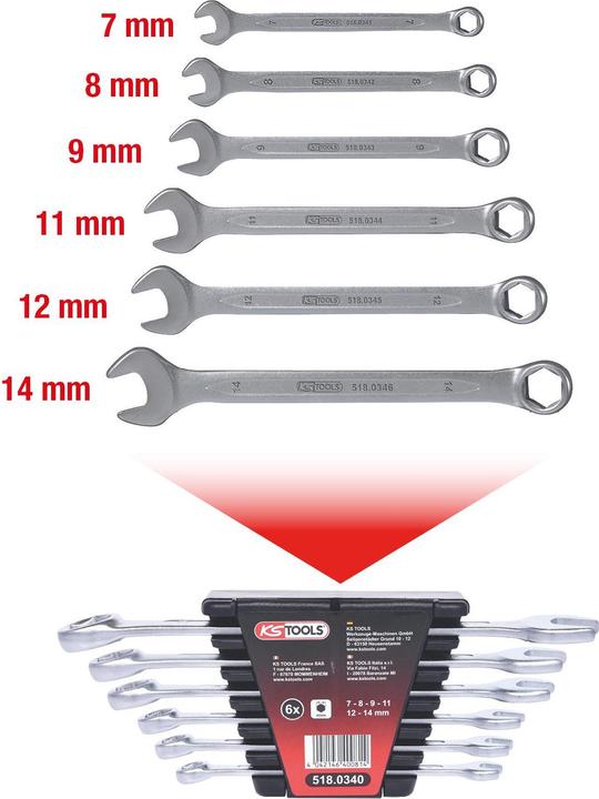 Actual product image KS Tools 518.0340 (14 mm)