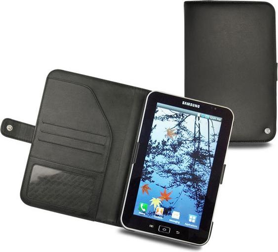 Produktbild Noreve Samsung Galaxy Tab P1000 Leder-Tasche - Schwarz (2 m)