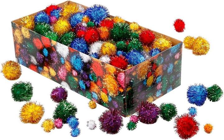Produktbild Creativ Company Pompon mehrfarbig, 300 g