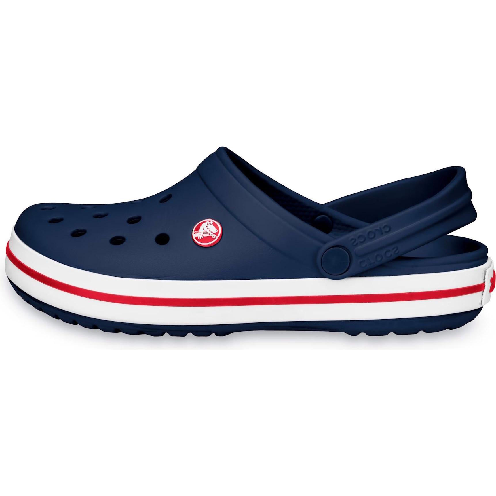Crocs, Unisex, Hausschuhe, Crocband, Blau, (38, 39)