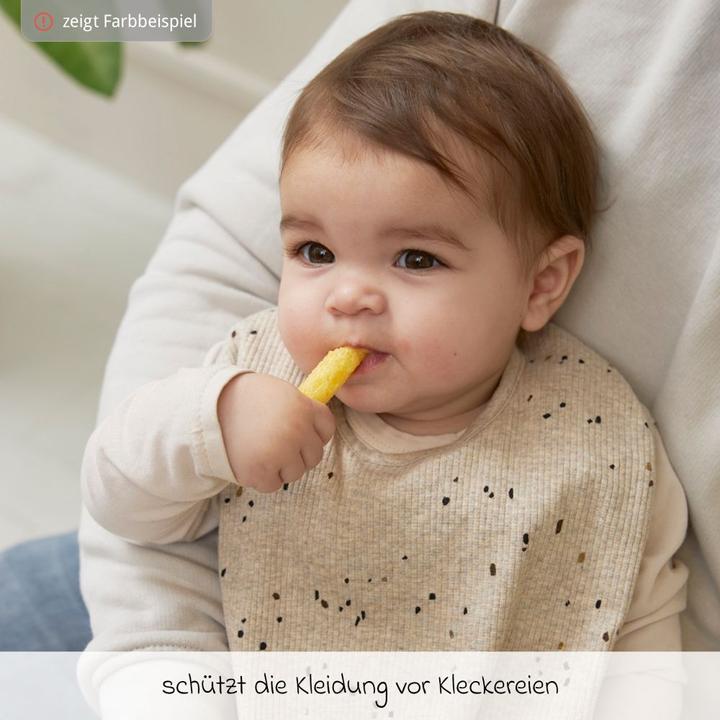 Actual product image Meyco Baby Rib Mini Spot - 2-pack - toffee melange